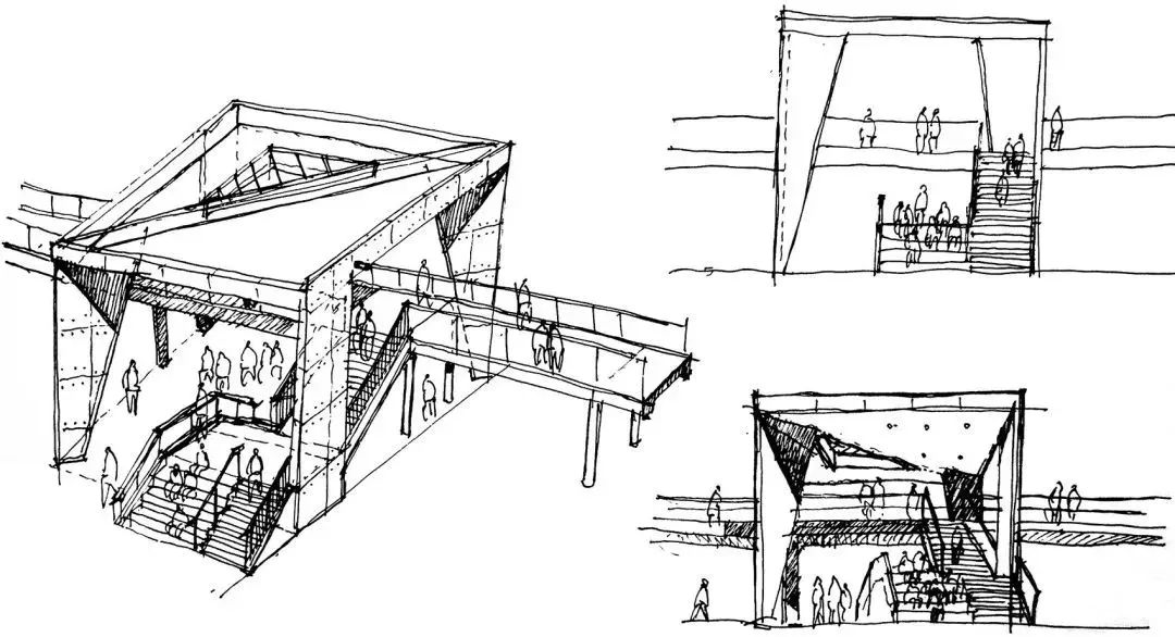 南京棲霞山石埠橋中心學(xué)校,建筑草圖